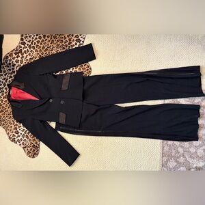 Vintage A.B.S by Allen Schwartz Black Women's Suit Set